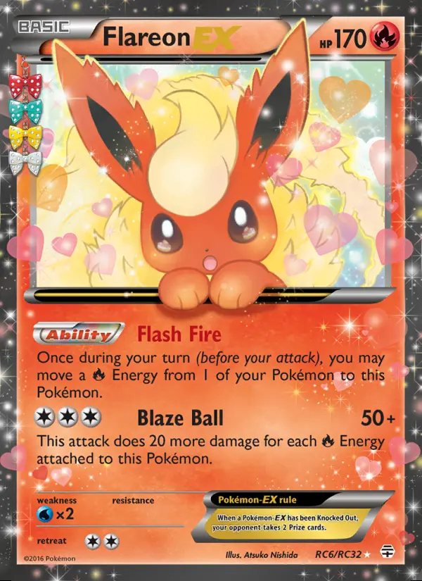Image of the card Flareon EX