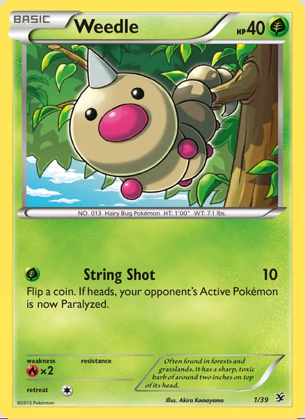Image of the card Weedle