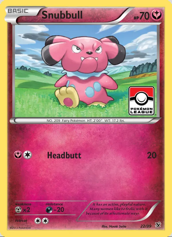 Image of the card Snubbull