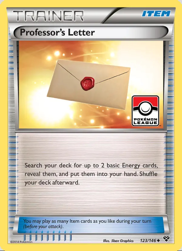 Image of the card Professor's Letter