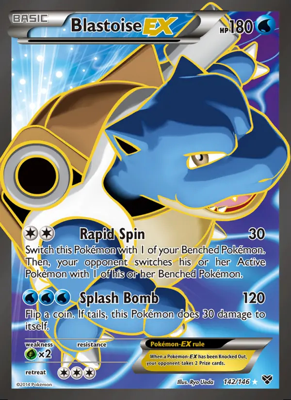 Image of the card Blastoise EX