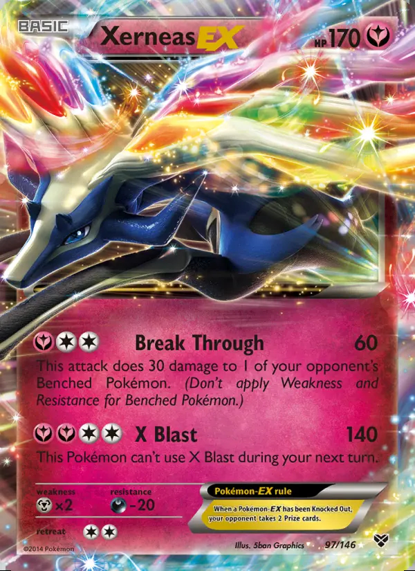 Image of the card Xerneas EX