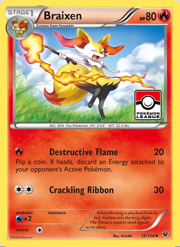 Image of the card Braixen