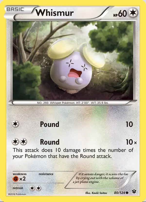 Image of the card Whismur