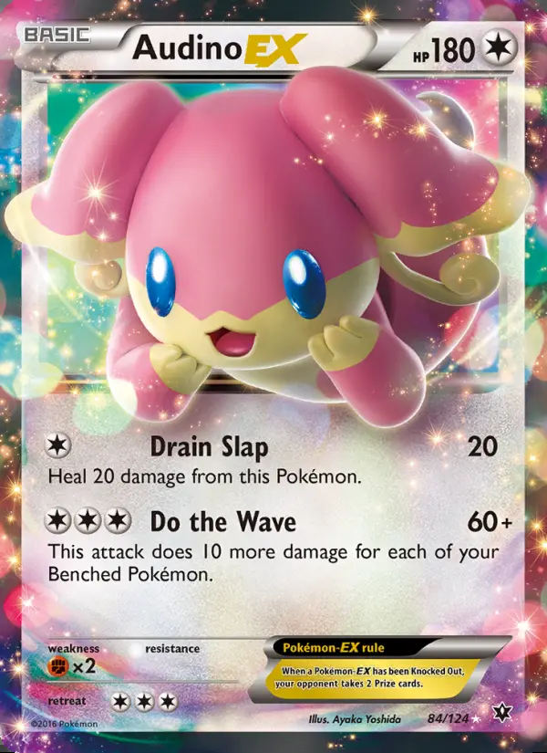 Image of the card Audino EX