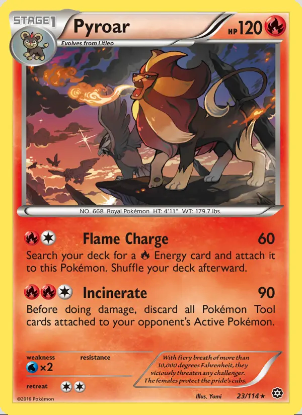Image of the card Pyroar