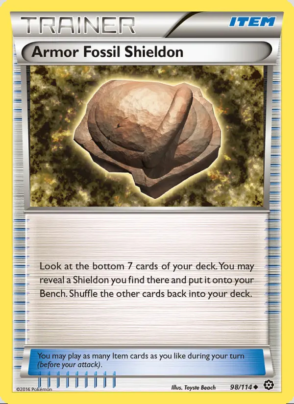 Image of the card Armor Fossil Shieldon