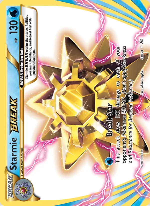 Image of the card Starmie BREAK