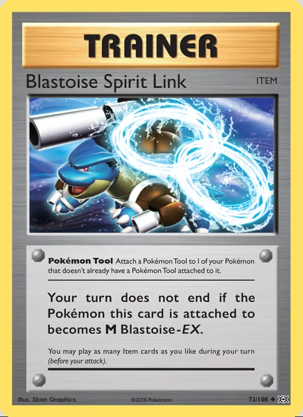 Image of the card Blastoise Spirit Link