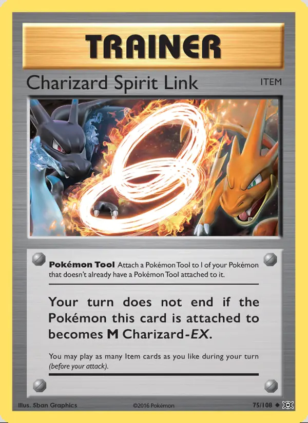 Image of the card Charizard Spirit Link
