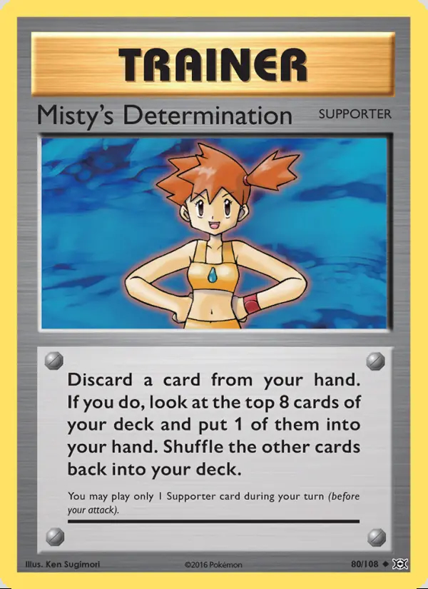 Image of the card Misty's Determination