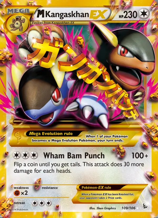 Image of the card M Kangaskhan EX
