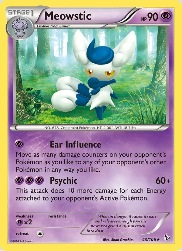 Image of the card Meowstic