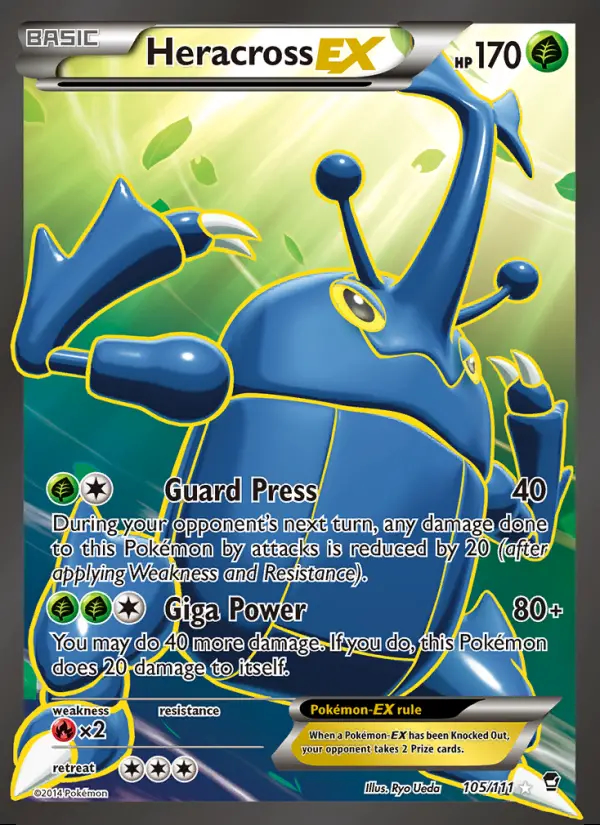 Image of the card Heracross EX