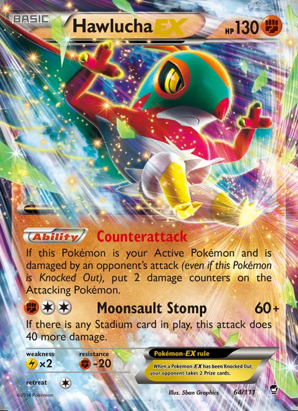 Image of the card Hawlucha EX