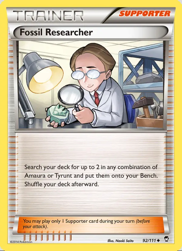 Image of the card Fossil Researcher