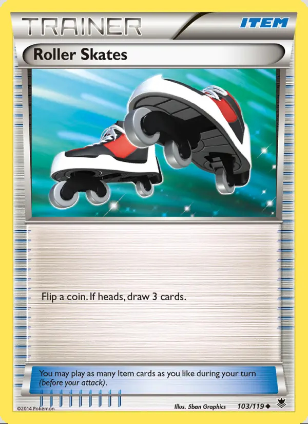 Image of the card Roller Skates