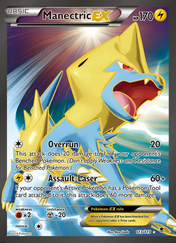 Image of the card Manectric EX