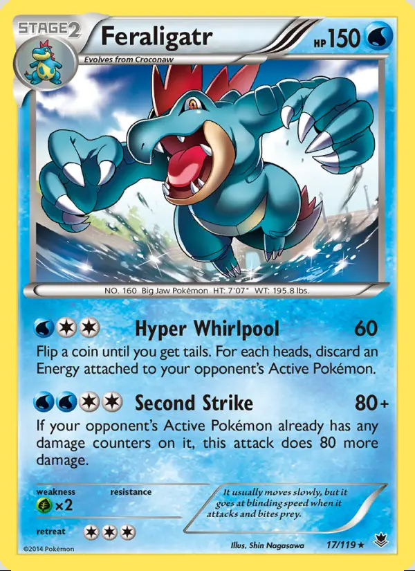 Image of the card Feraligatr