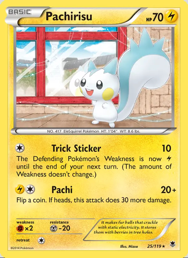 Image of the card Pachirisu
