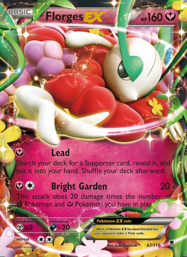 Image of the card Florges EX