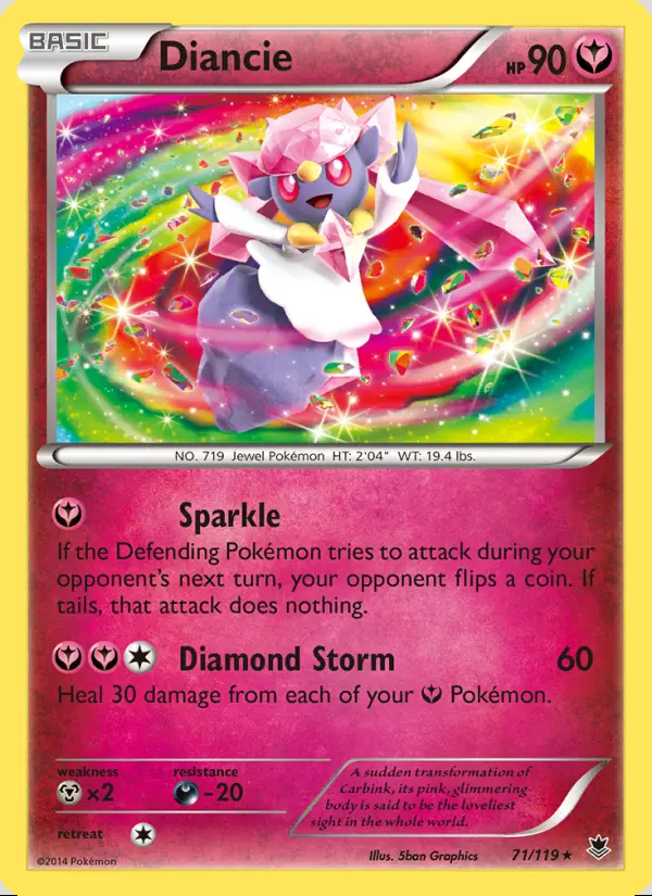 Image of the card Diancie