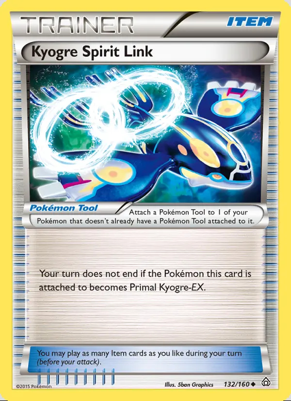 Image of the card Kyogre Spirit Link