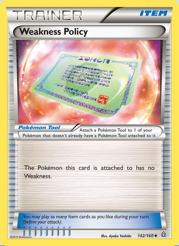 Image of the card Weakness Policy