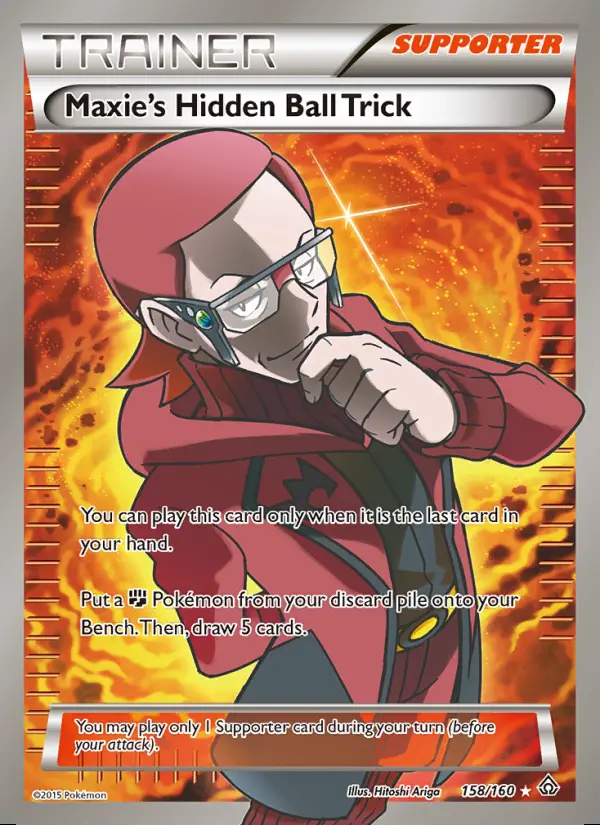 Image of the card Maxie's Hidden Ball Trick