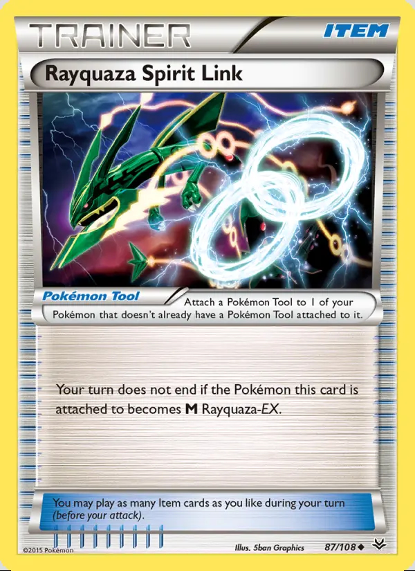 Image of the card Rayquaza Spirit Link