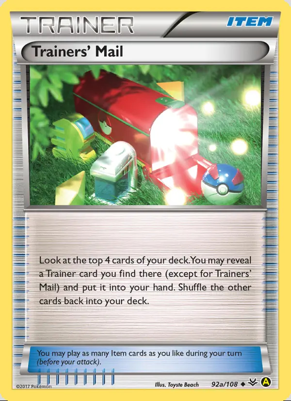 Image of the card Trainers’ Mail