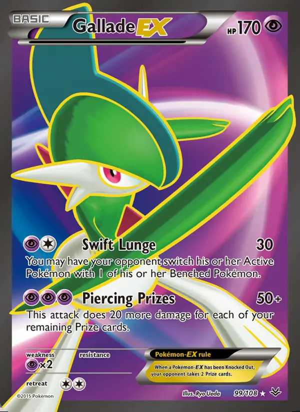 Image of the card Gallade EX