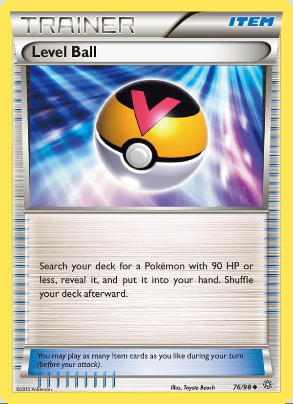 Image of the card Level Ball