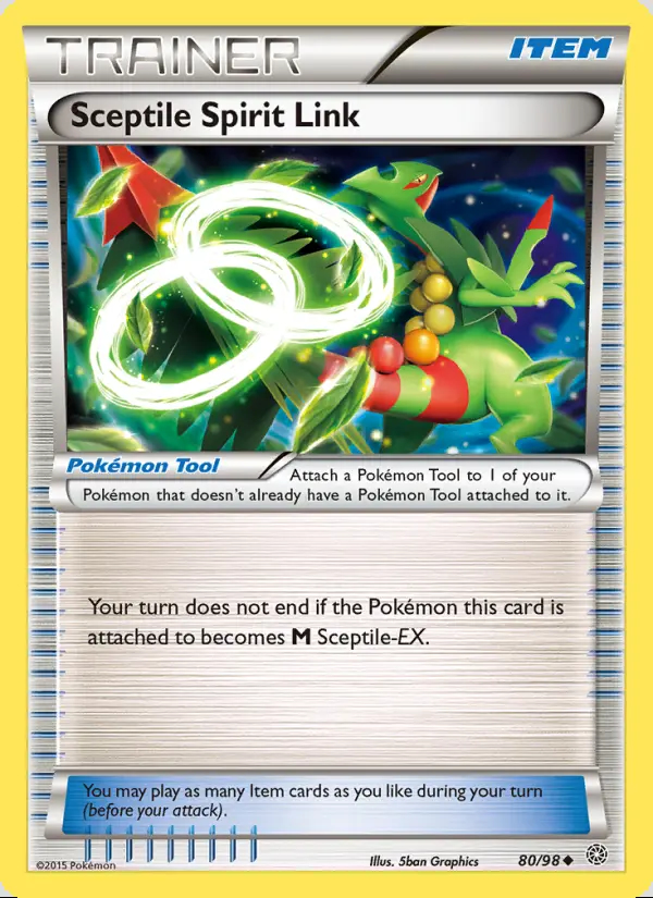Image of the card Sceptile Spirit Link