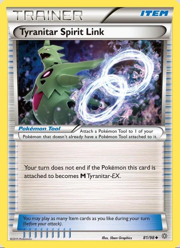 Image of the card Tyranitar Spirit Link