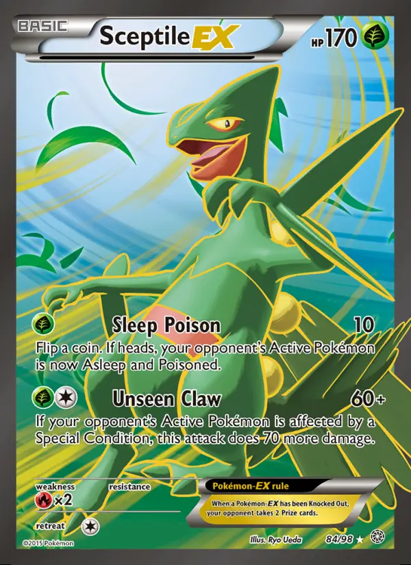 Image of the card Sceptile EX