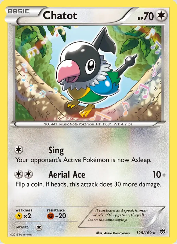 Image of the card Chatot