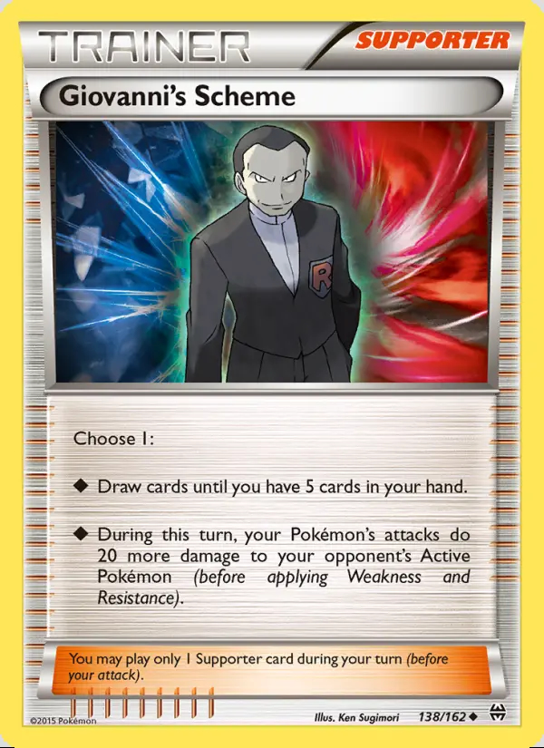 Image of the card Giovanni's Scheme