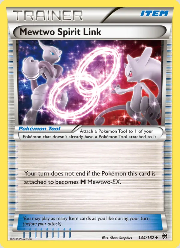 Image of the card Mewtwo Spirit Link