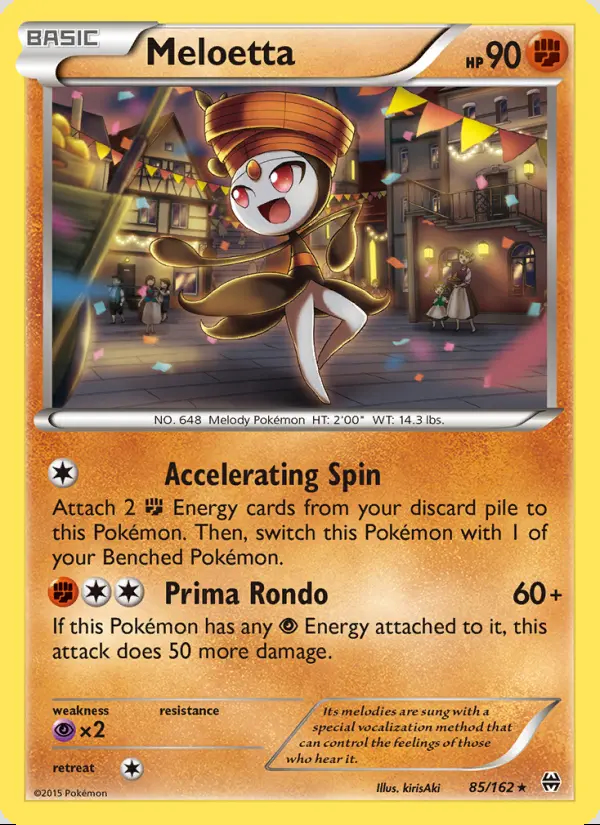 Image of the card Meloetta