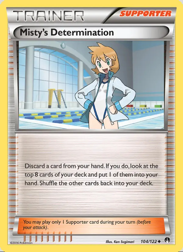 Image of the card Misty's Determination