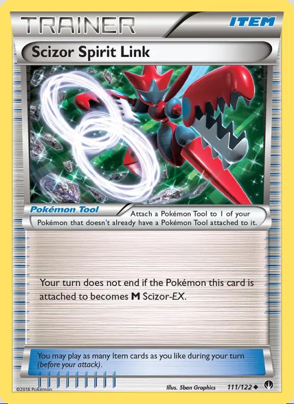 Image of the card Scizor Spirit Link