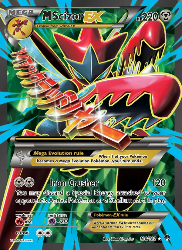 Image of the card M Scizor EX