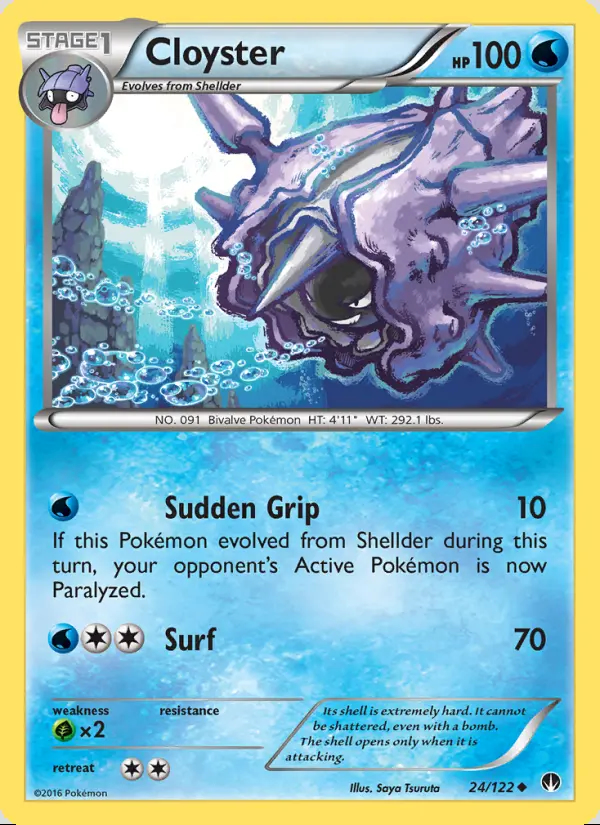 Image of the card Cloyster