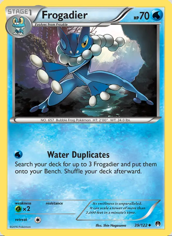 Image of the card Frogadier