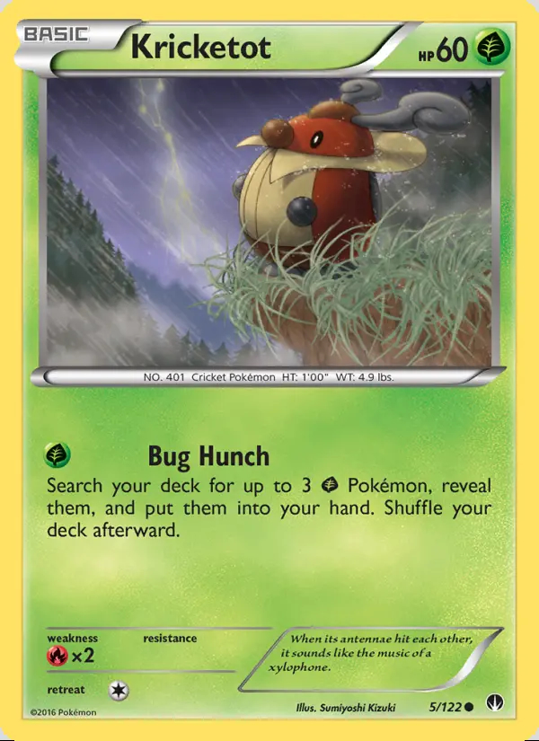 Image of the card Kricketot