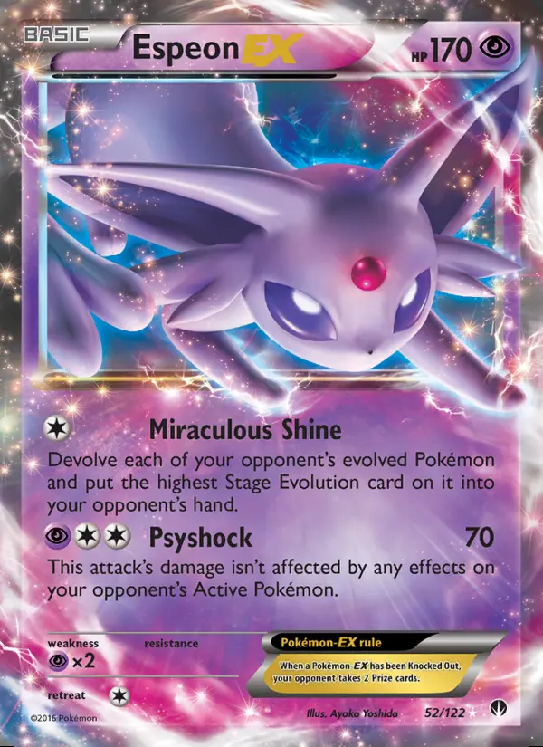 Image of the card Espeon EX