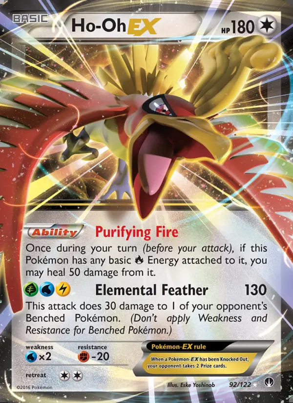 Image of the card Ho-Oh EX
