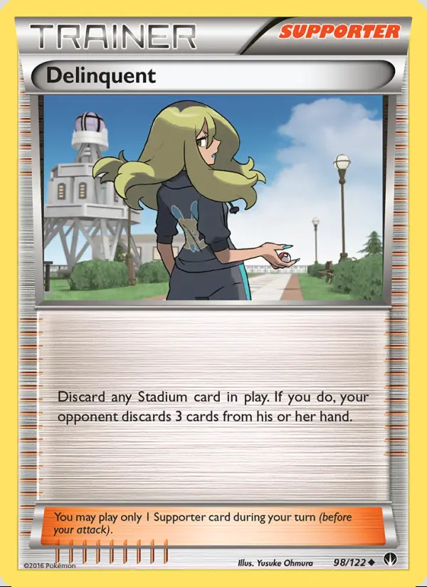 Image of the card Delinquent