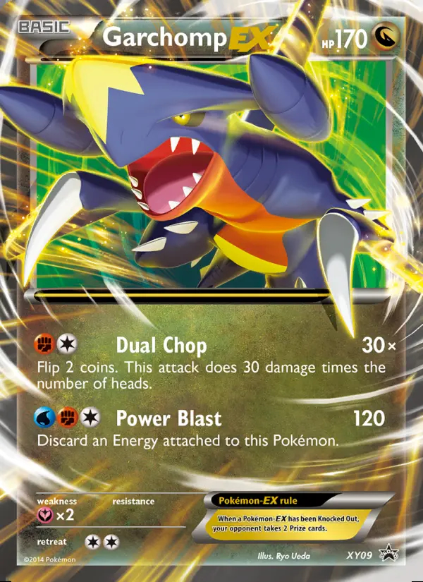 Image of the card Garchomp EX